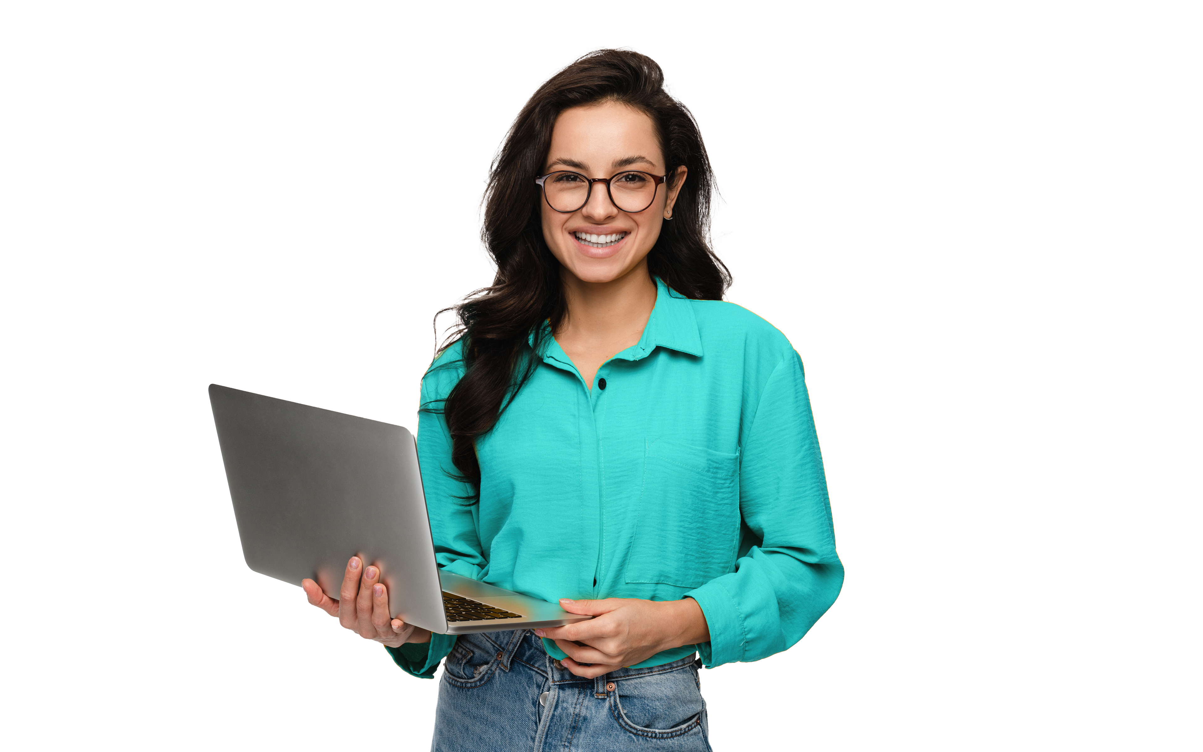 Woman with Laptop
